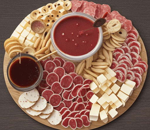 fondue charcuterie