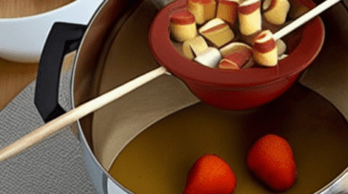 Fondue With A Pot