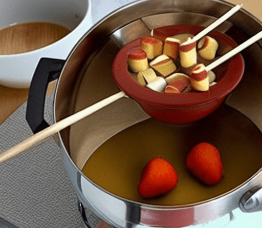 Fondue With A Pot