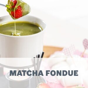 Matcha Fondue Recipe – Cooking with Bosch