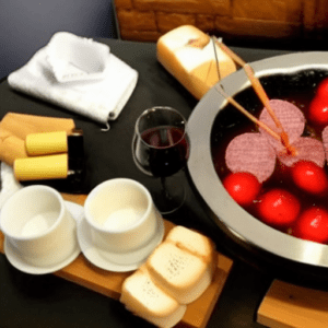 Wine and Fondue