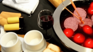 Wine and Fondue