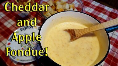 How To Make Delicious Cheese and Apple Fondue (Easy Recipe!) Romantic Dinners | With/Without Wine