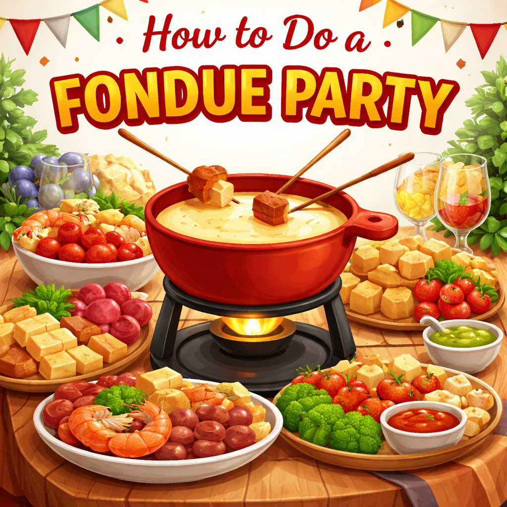 how to do a fondue party 1